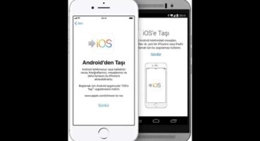 Android Telefondan iPhone’a Veri Aktarma!