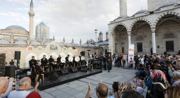 Konya Mistik Müzik Festivali Mısırlı Grup El-Hadra Ensemble Konseri ile Devam Ediyor