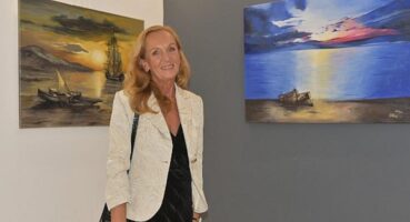 Slovak Ressam Elena Kurucova İzmir’de