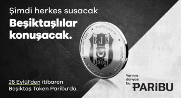 Beşiktaş Token 26 Eylül’den itibaren Paribu’da